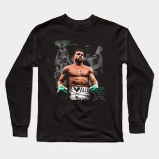 Canelo Alvarez Retro Long Sleeve T-Shirt